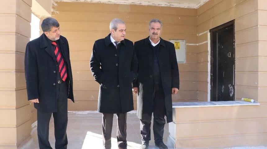 Devteşti Muhtar Evi İnşaatı Devam Ediyor