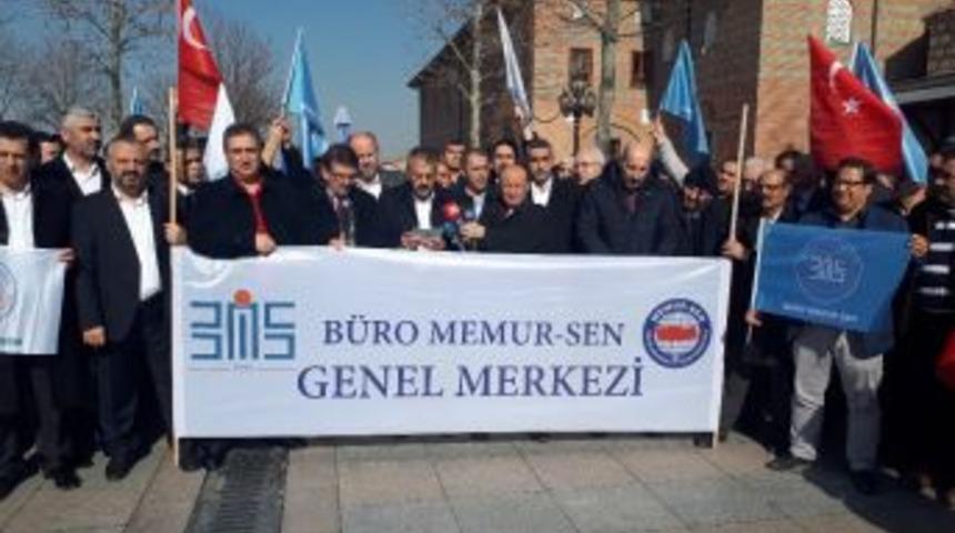 B&uuml;ro Memur-sen&rsquo;den Zeytin Dalı Harekatı&rsquo;na Destek