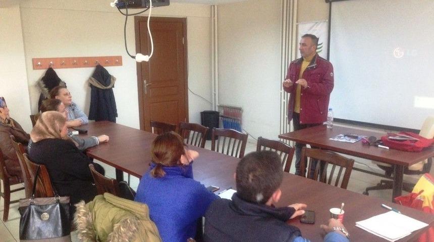 ‘modern Serada Çiçekçilik’ Projesinde Eğitimler Tamamlandı