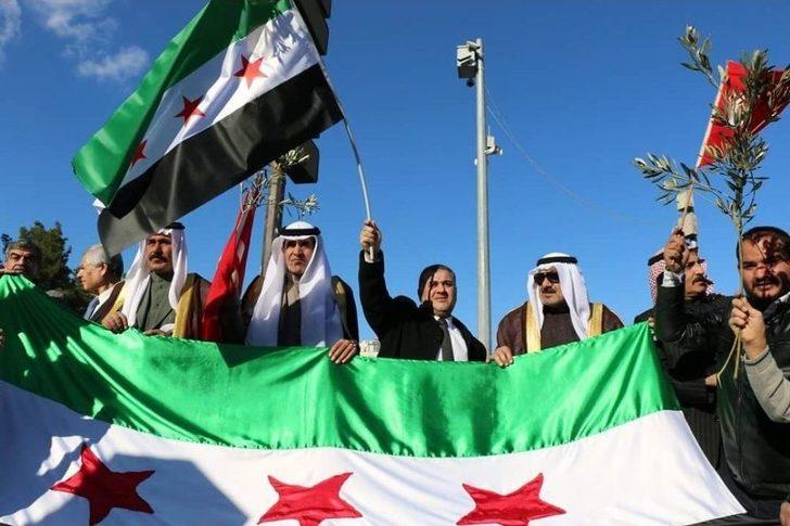 Suriye Aşiret Ve Kabile Meclisi’nden Zeytin Dalı Harekatına Destek G3