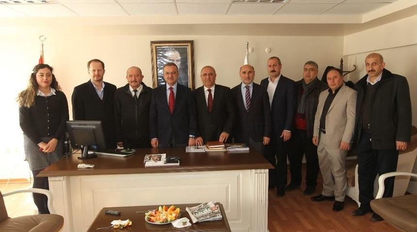 Başkan K&ouml;şker&rsquo;den Odalara Hayırlı Olsun Ziyareti