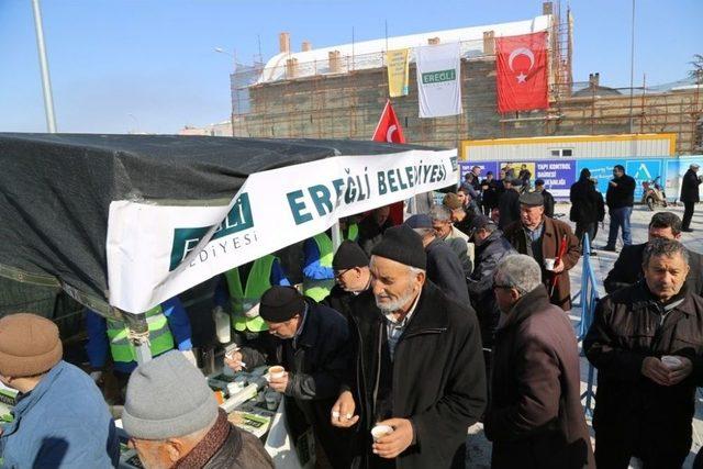 Ereğli Belediyesi Afrin İçin Mevlit Okuttu