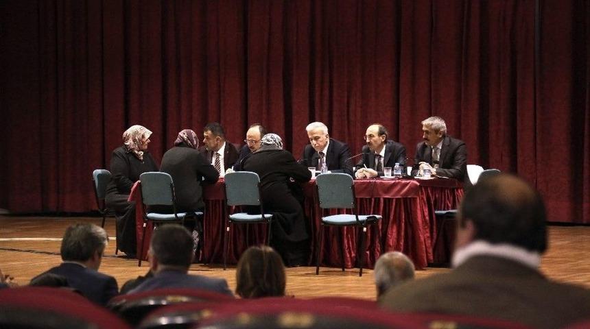 Vali Kam&ccedil;ı Başkanlığında Halk Toplantısı Yapıldı