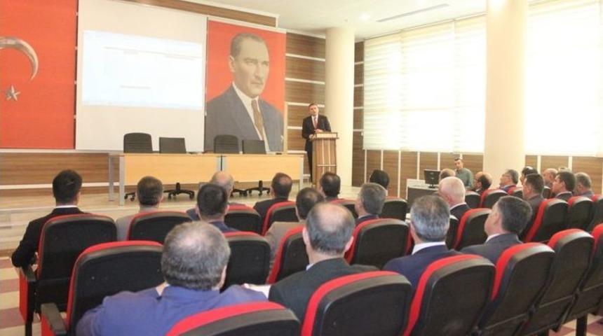 Van&rsquo;da &lsquo;il&ccedil;e Milli Eğitim M&uuml;d&uuml;rleri Kurul Toplantısı&rsquo; Yapıldı