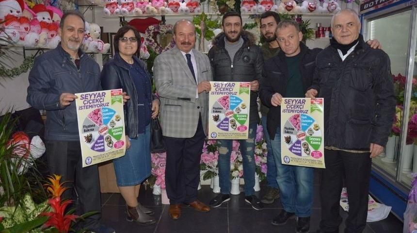 Çiçekçiler Sevgililer Günü Öncesi Korsan Çiçekçilere Savaş Açtı