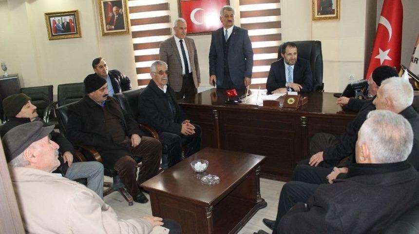 Ak Parti İl Başkanı Gür’e Ziyaretler Devam Ediyor