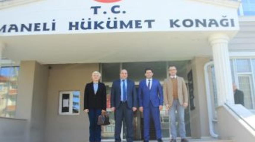 Sağlık&ccedil;ılardan Kaymakam &Ccedil;akıcı&rsquo;ya Ziyaret