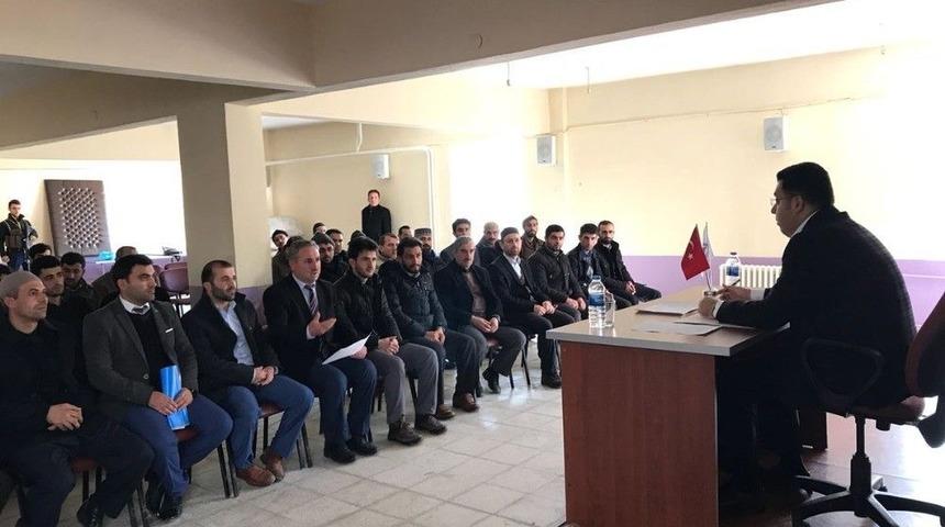 Kaymakam &Ouml;zcan, Din G&ouml;revlileriyle Bir Araya Geldi