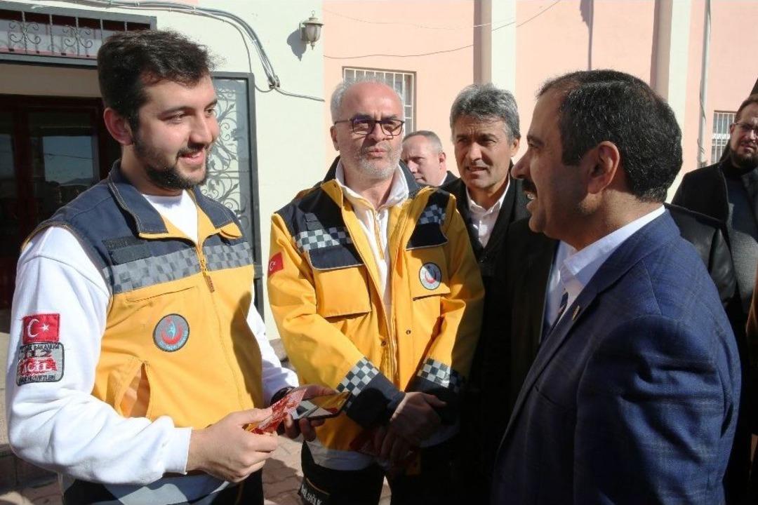 Sağlık-sen&rsquo;den Mehmet&ccedil;iğe Destek Ziyareti