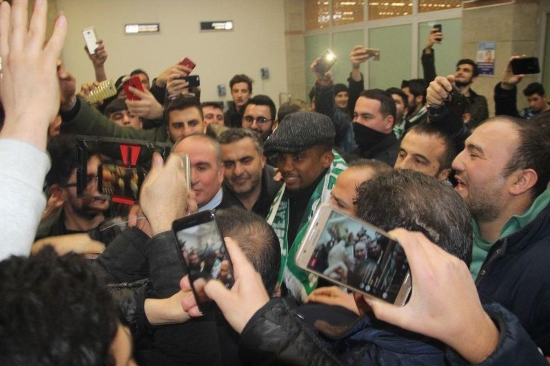 Samuel Eto&rsquo;o&rsquo;ya Konya&rsquo;da Coşkulu Karşılama