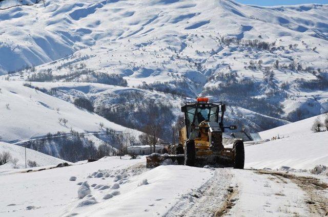 Muş’ta Yol Açma Çalışması