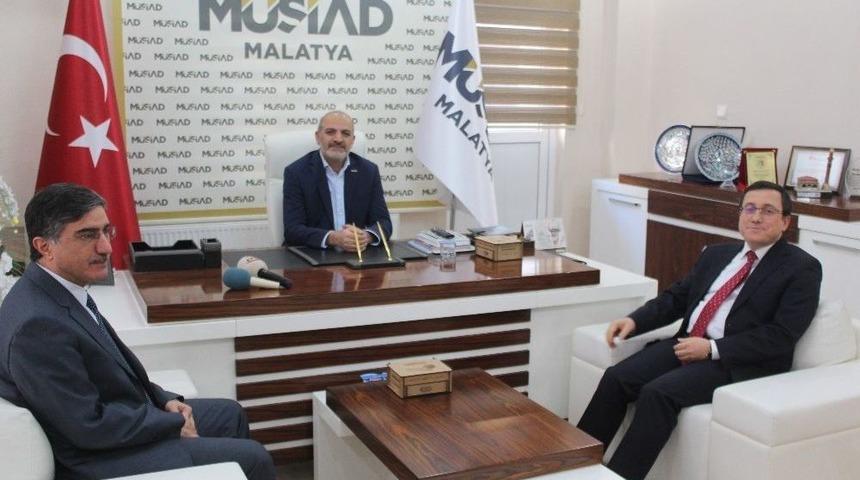 Rekt&ouml;r Kızılay&rsquo;dan M&uuml;siad &lsquo;a Ziyaret