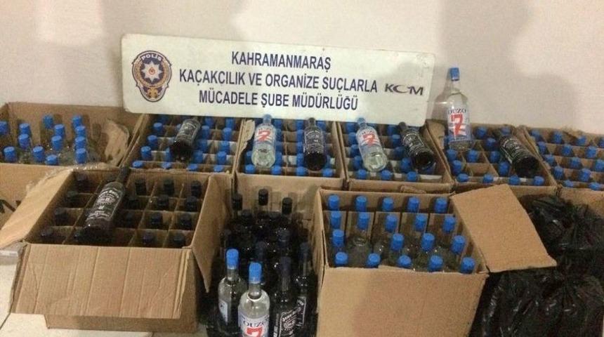 Kahramanmaraş’ta Kaçak İçki Operasyonu