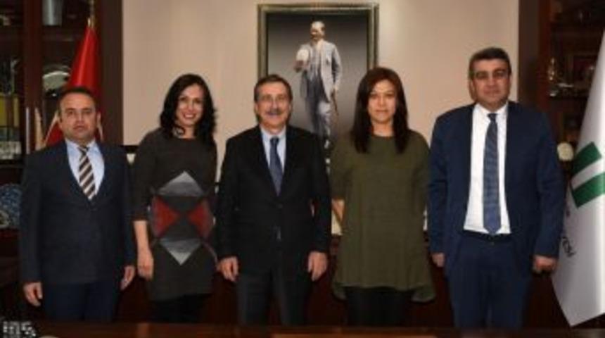 T&uuml;m Bel-sen&rsquo;den Başkan Ata&ccedil;&rsquo;a Ziyaret