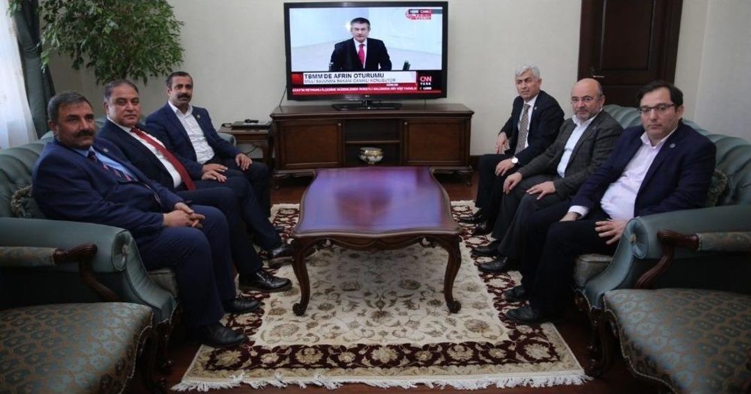 Sağlık-sen Heyeti Sınır B&ouml;lgesini Ziyaret Etti