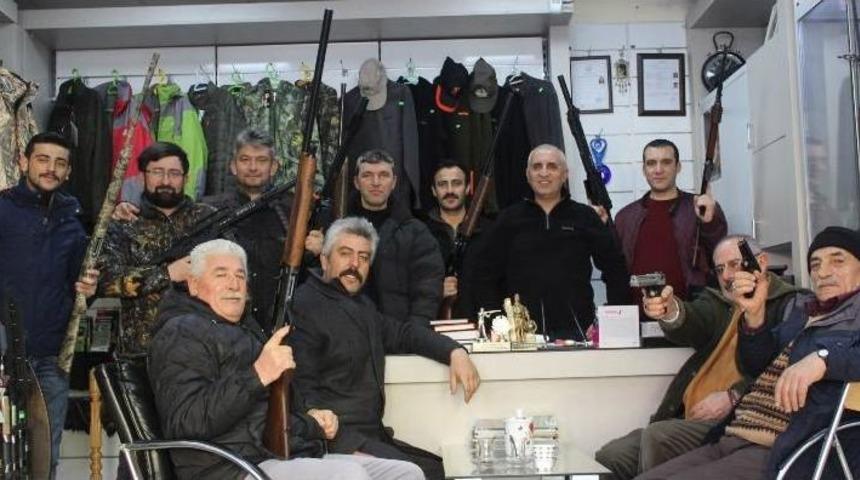(&ouml;zel Haber) Zeytin Dalı Harekatına Av Bayilerinden De Destek Geldi
