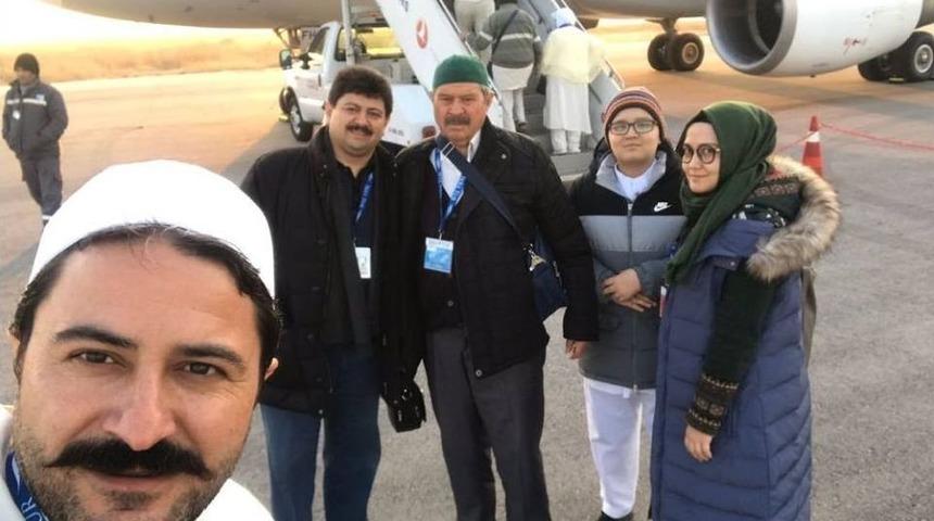 Başkan Hasan Kalın Seyitgazili Vatandaşlarla Umre Yolunda