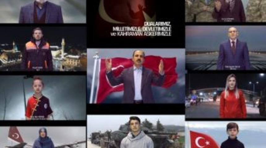 Selçuklu Belediyesinden Mehmetçiğe İstiklal Marşı İle Destek