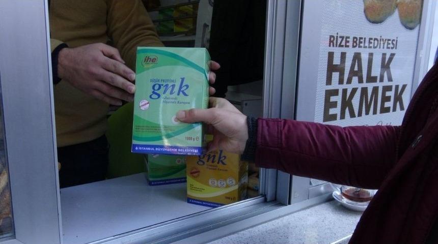 Rize Belediyesi&rsquo;nden &Ccedil;&ouml;lyak Hastalarına Glutensiz Ekmek Satışı