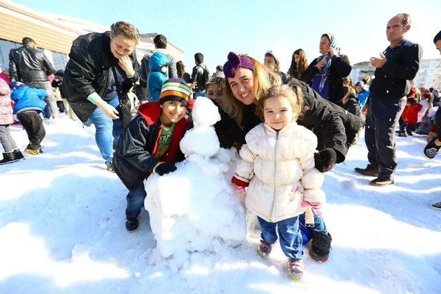 Manavgat’ta Kar Şenliği