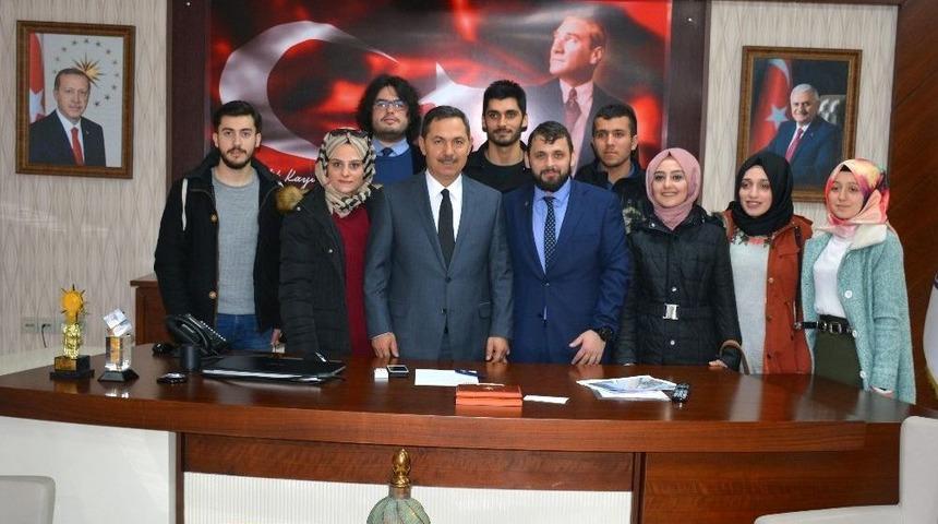 Ak Parti Gen&ccedil;lik Kollarından Başkan Uysal&rsquo;a Ziyaret