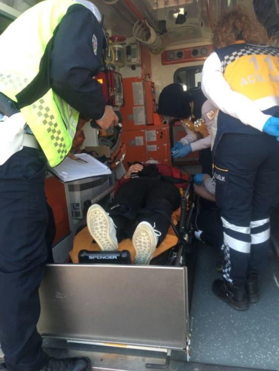 E-5&rsquo;te Trafiği Kilitleyen Kaza:1 Yaralı