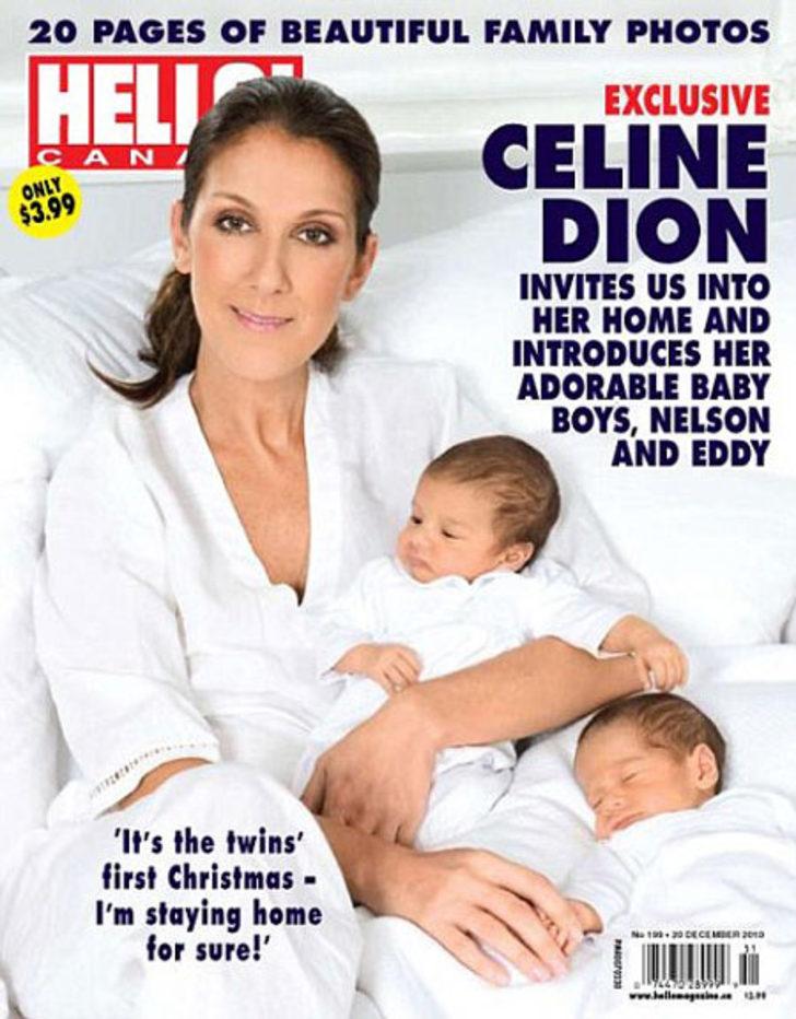 Celine Dion'un İkizleri