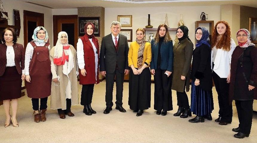 Başkan Karaosmanoğlu, Kadem &Uuml;yelerini Ağırladı