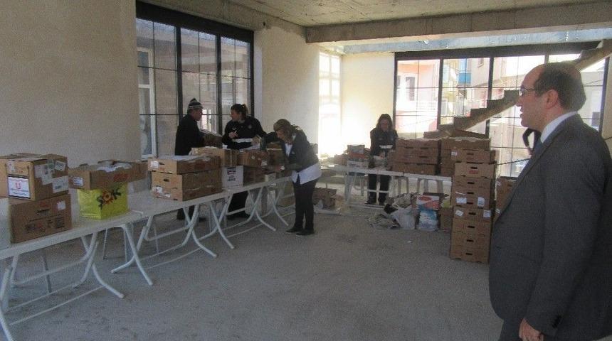 Zeytin Dalı Harekatında G&ouml;rev Yapan Mehmet&ccedil;iklere Mercimekli B&uuml;kme Kampanyası