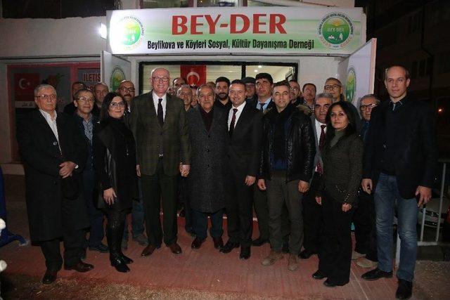 Başkan Kazım Kurt, Bey-der’de Vatandaşlarla Buluştu