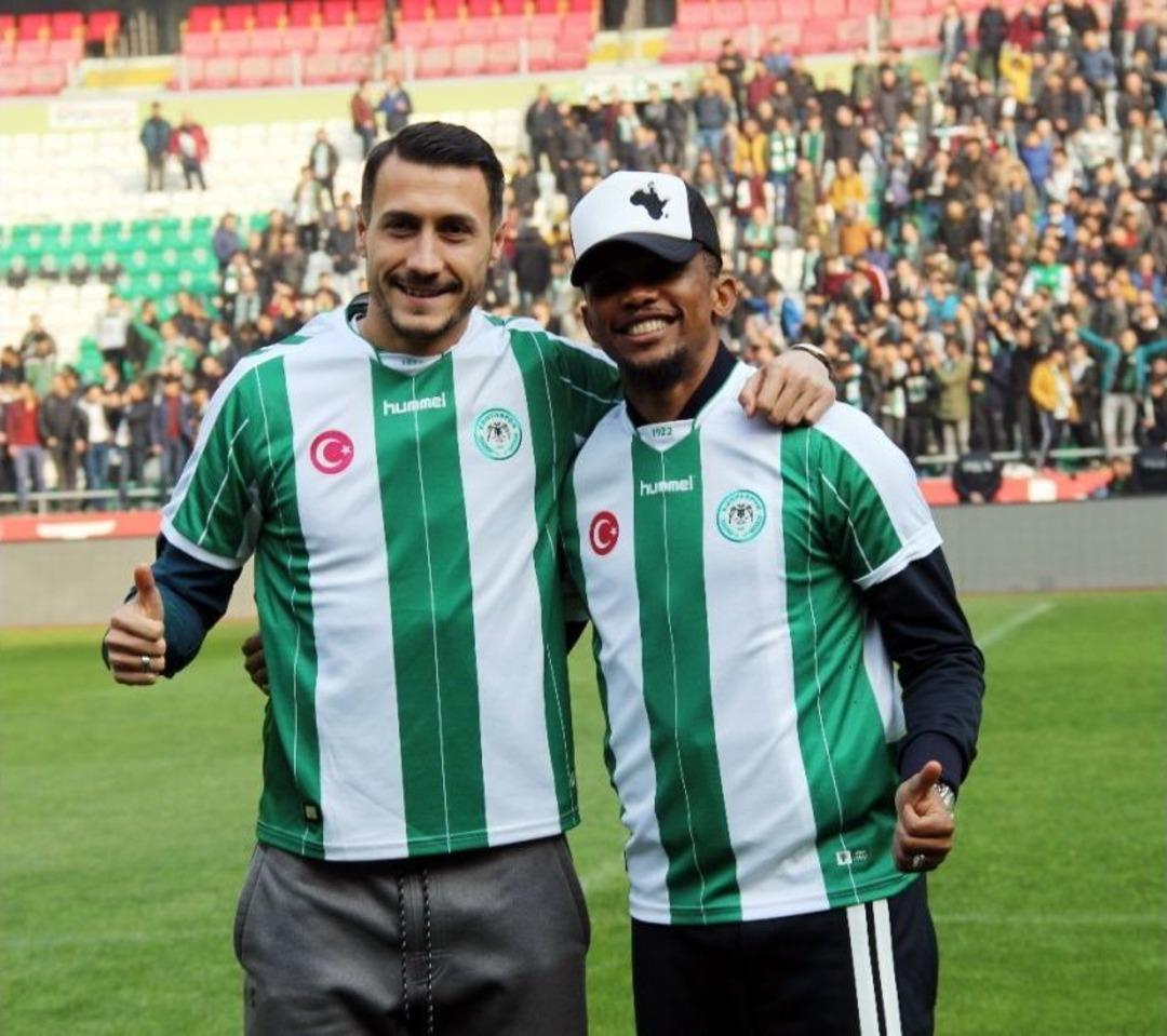 Eto&rsquo;o, Atiker Konyaspor&rsquo;a İmzayı Attı