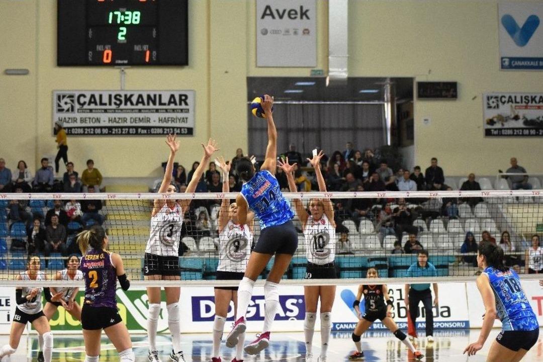 Vestel Ven&uuml;s Sultanlar Ligi: &Ccedil;anakkale Belediyespor: - Eczacıbaşı Vitra: 3