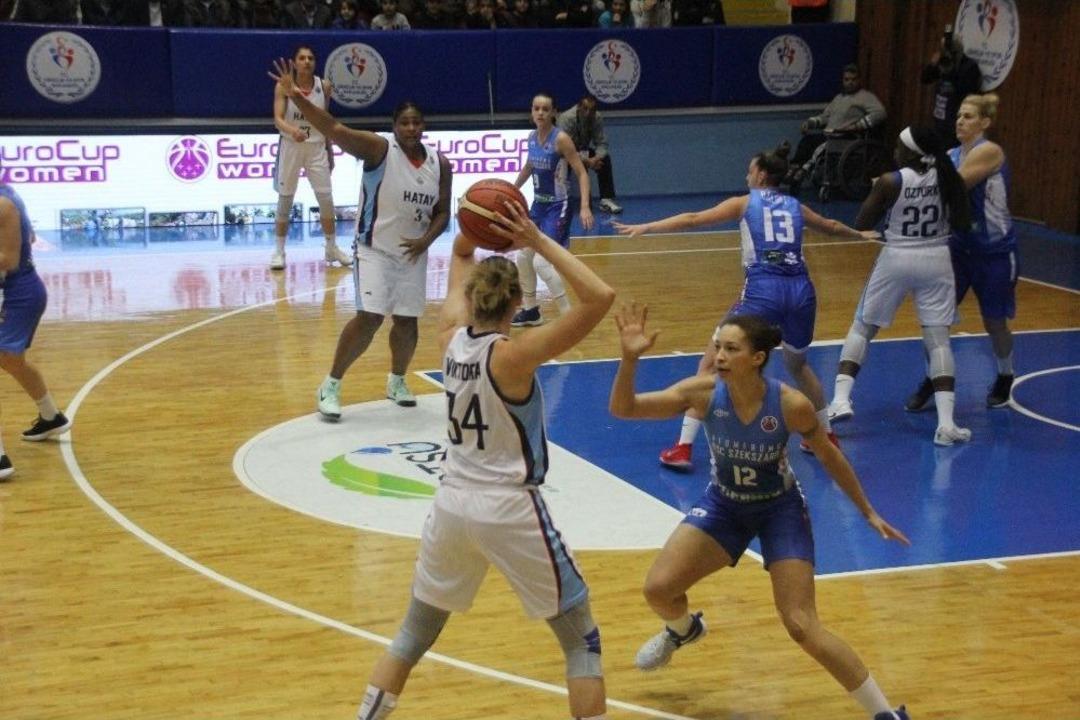 Bilyoner.com Kadınlar Basketbol S&uuml;per Ligi: Hatay Bşb: 98 - Ksc Szekszard: 65