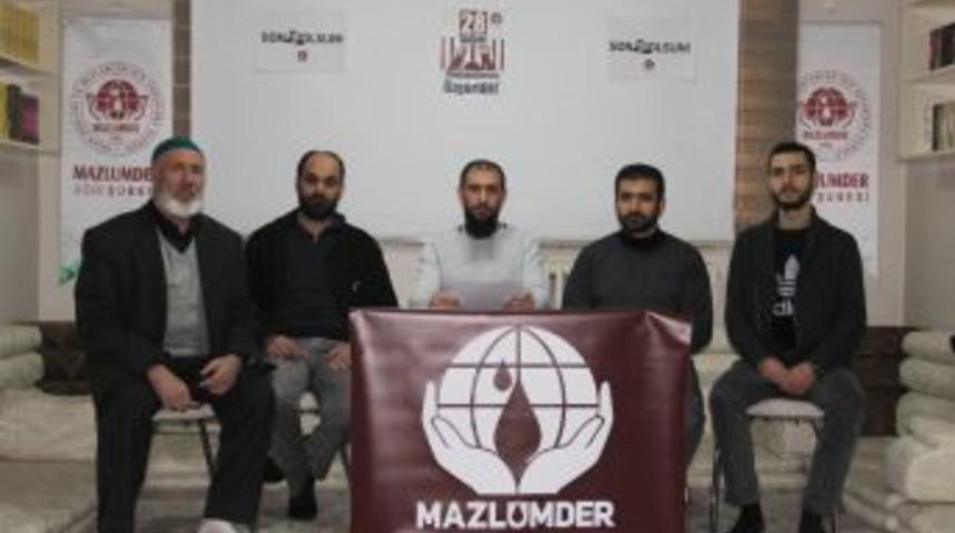 Mazlumder Ağrı Şubesi&rsquo;nden 28 Şubat Proestosu