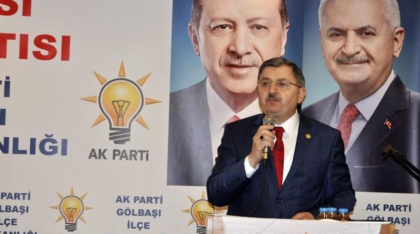 Ak Parti G&ouml;lbaşı İl&ccedil;e Danışma Toplantısı