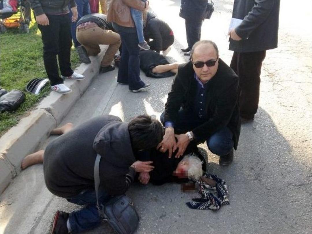 &Ccedil;arptığı Kadınları &Ouml;l&uuml;me Terk Ederek Ka&ccedil;tı