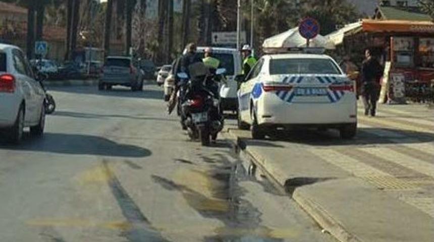 Uyuşturucudan Aranan Zanlı Motosiklet Denetiminde Yakalandı