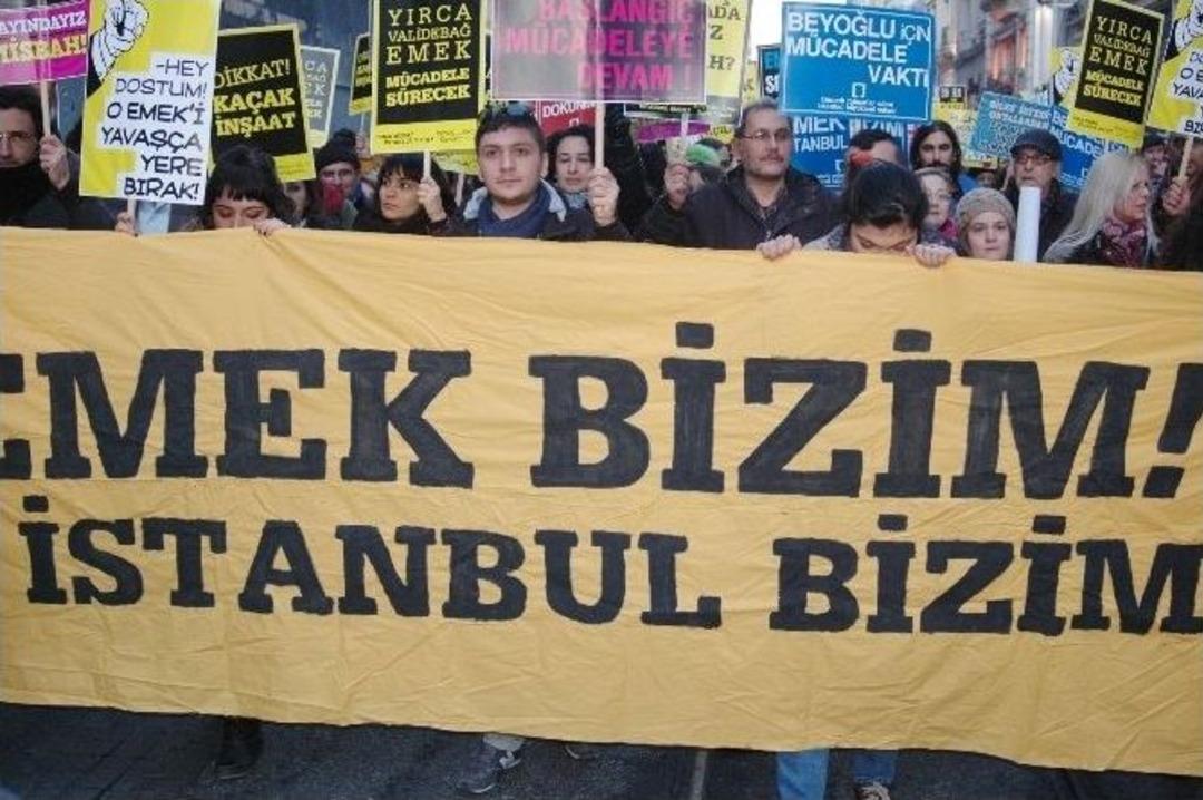 Emek Sineması Protestosunda Gerginlik