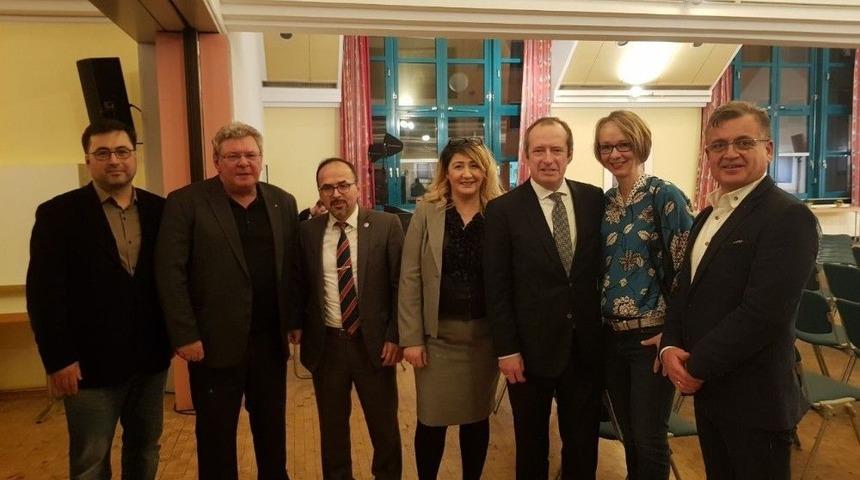 Karakulak, Almanya Eski Cumhurbaşkanı Wulff İle Bir Araya Geldi