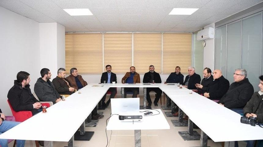 Başkan &Uuml;z&uuml;lmez T&uuml;gva&rsquo;yı Ziyaret Etti