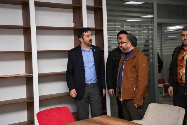 Başkan &Uuml;z&uuml;lmez T&uuml;gva&rsquo;yı Ziyaret Etti 2