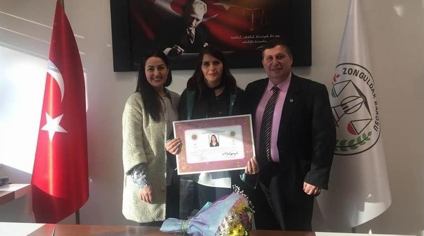 Gen&ccedil; Avukat Ruhsatını Aldı