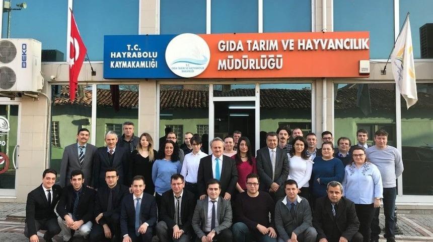 Tarım Personelleri Kahvaltıda Buluştu