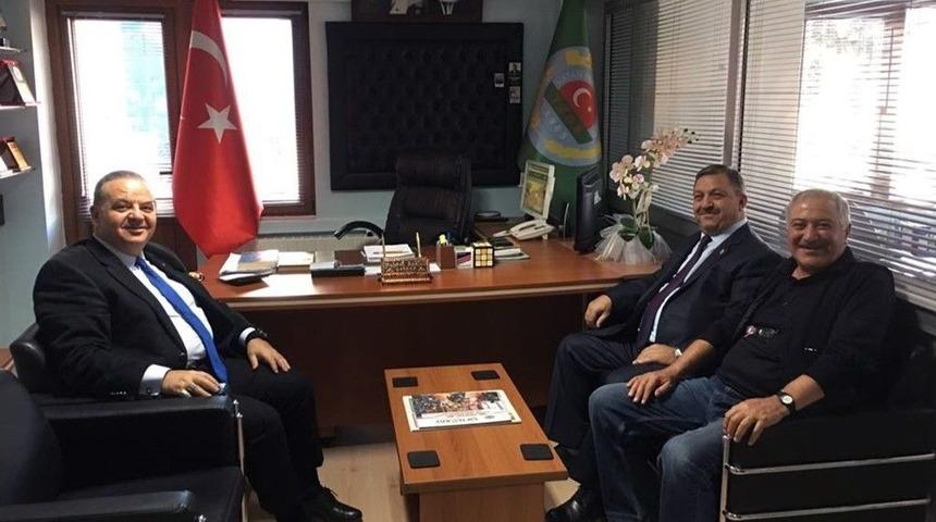 Kaymakam Yıldız’dan Baştuğ’a Ziyaret