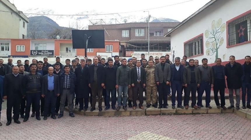 Kaymakam Beyaz, Güvenlik Korucularıyla Bir Araya Geldi