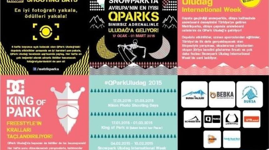 Uludağ&rsquo;da Snowbord Şenliği