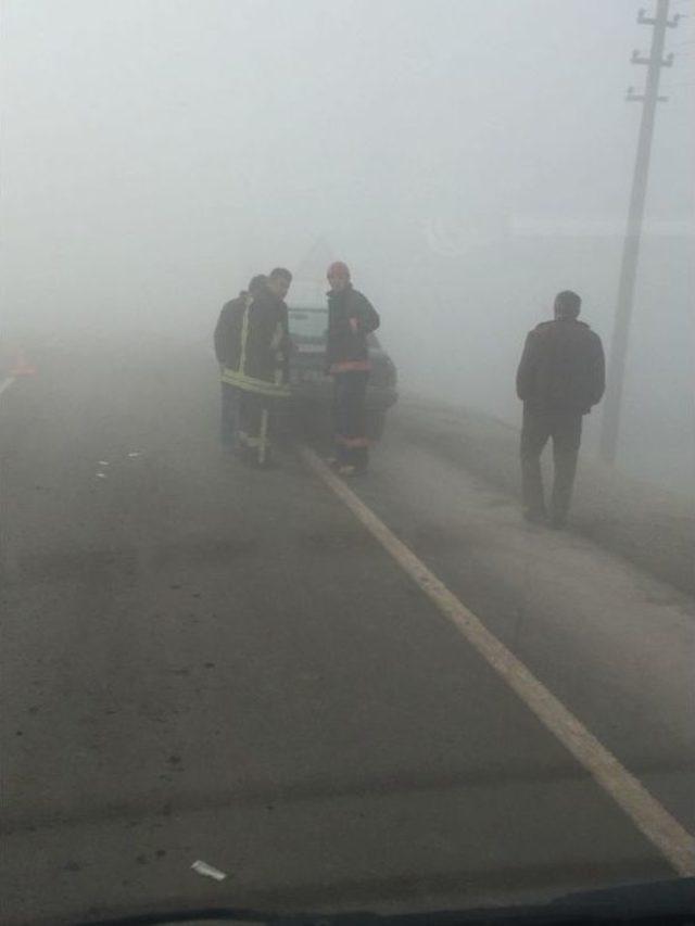 Tavşanlı’da Zincirleme Trafik Kazası