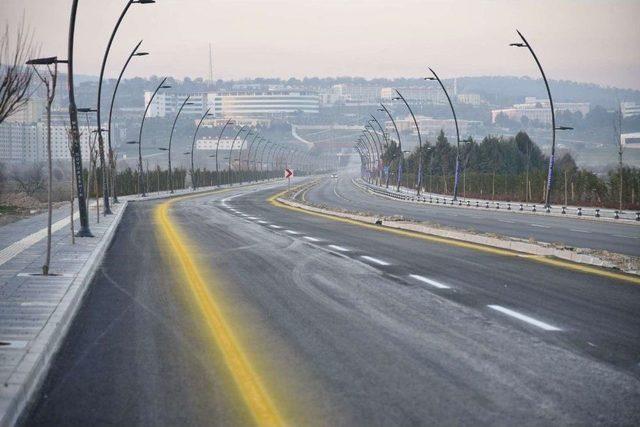 Başkan Ergün Üniversite Yolundaki Çalışmaları İnceledi