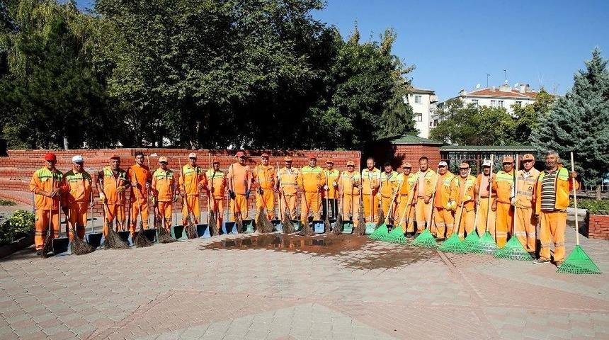 Sincan&rsquo;da Parklar Bahara Hazırlanıyor