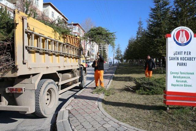 Sincan’da Parklar Bahara Hazırlanıyor